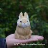 Farmhouse Plush Bunny Toy With Handcrafted Design For Home Decor And Photography Props