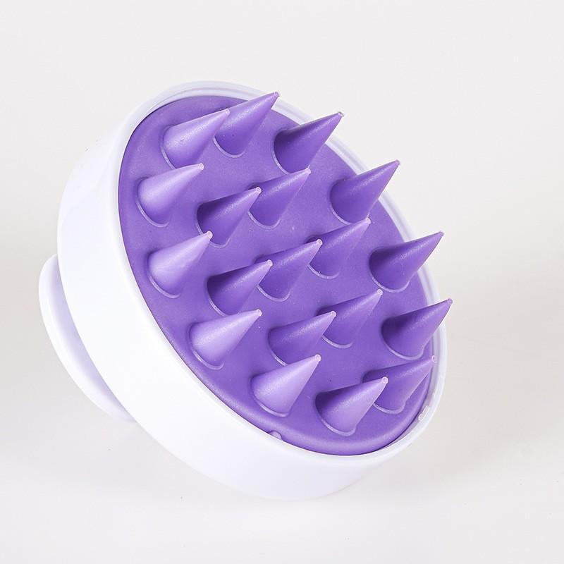 Silicone Shampoo Brush Head Scalp Massage Comb Hair Washing Comb Body Massage Brush Bath Shower Brush Salon Hairdressing Tool