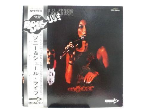 

LP Record SONNY CHER Sonny Cher Live MCA5095 MCA 1971 Japan Rock Used