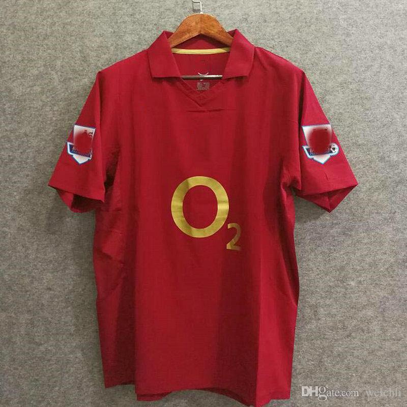 0405060708 Assen na retro old jersey Henry Bergkamp Vieira small French football jersey S