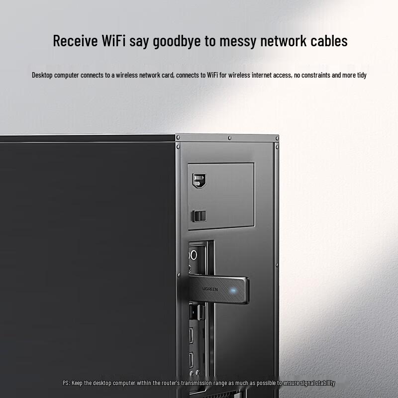 UGREEN AC1300 USB 3.0 Dual-Band Driver-Free WiFi Adapter