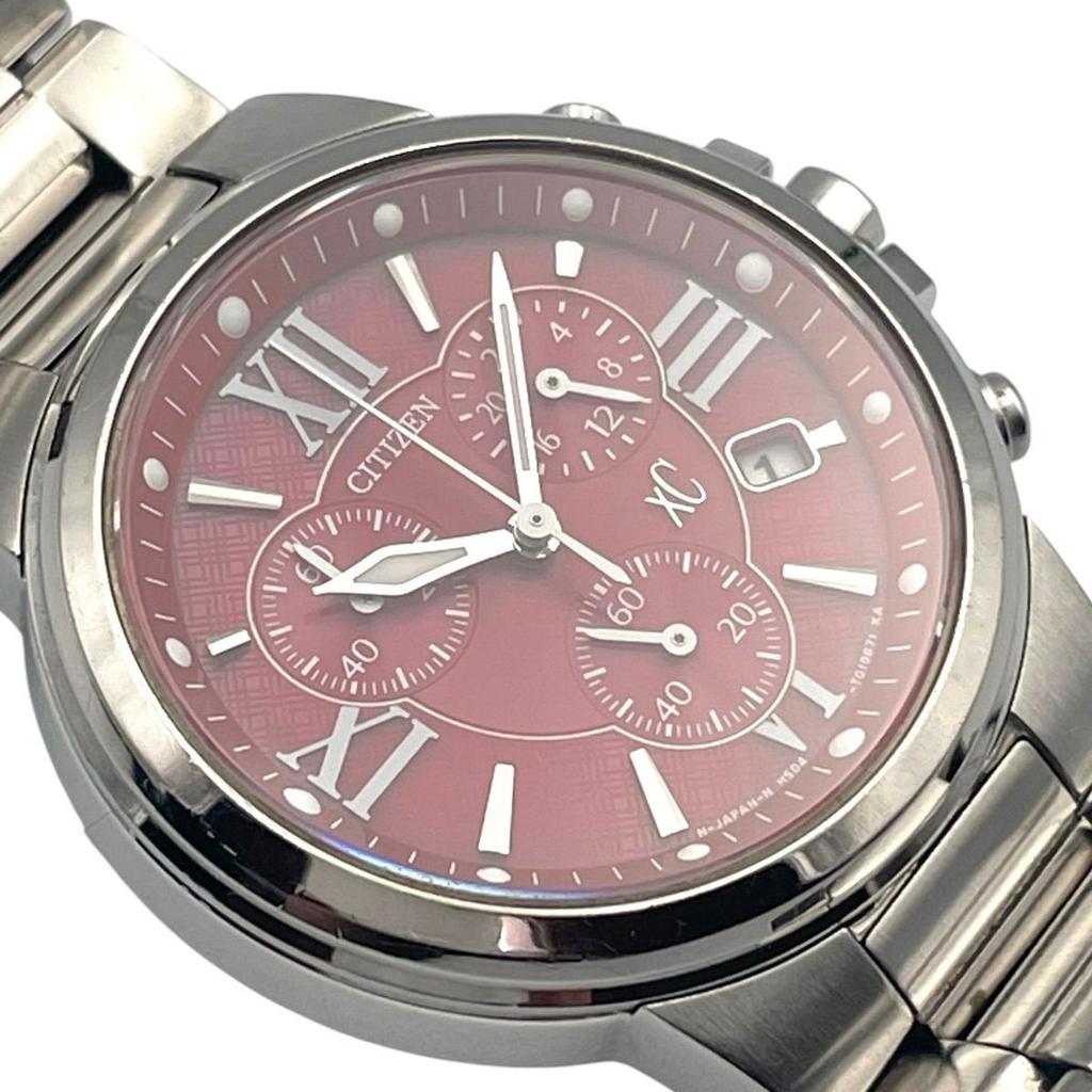 CITIZEN xC Eco Drive Chronograph Analog Quartz Watch for Women H504-T012477 3-hand [e1]