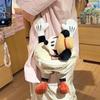 Mickey Mouse Plush Cartoon Small Handbag & Backpack - Cute Camping Crossbody for Kids