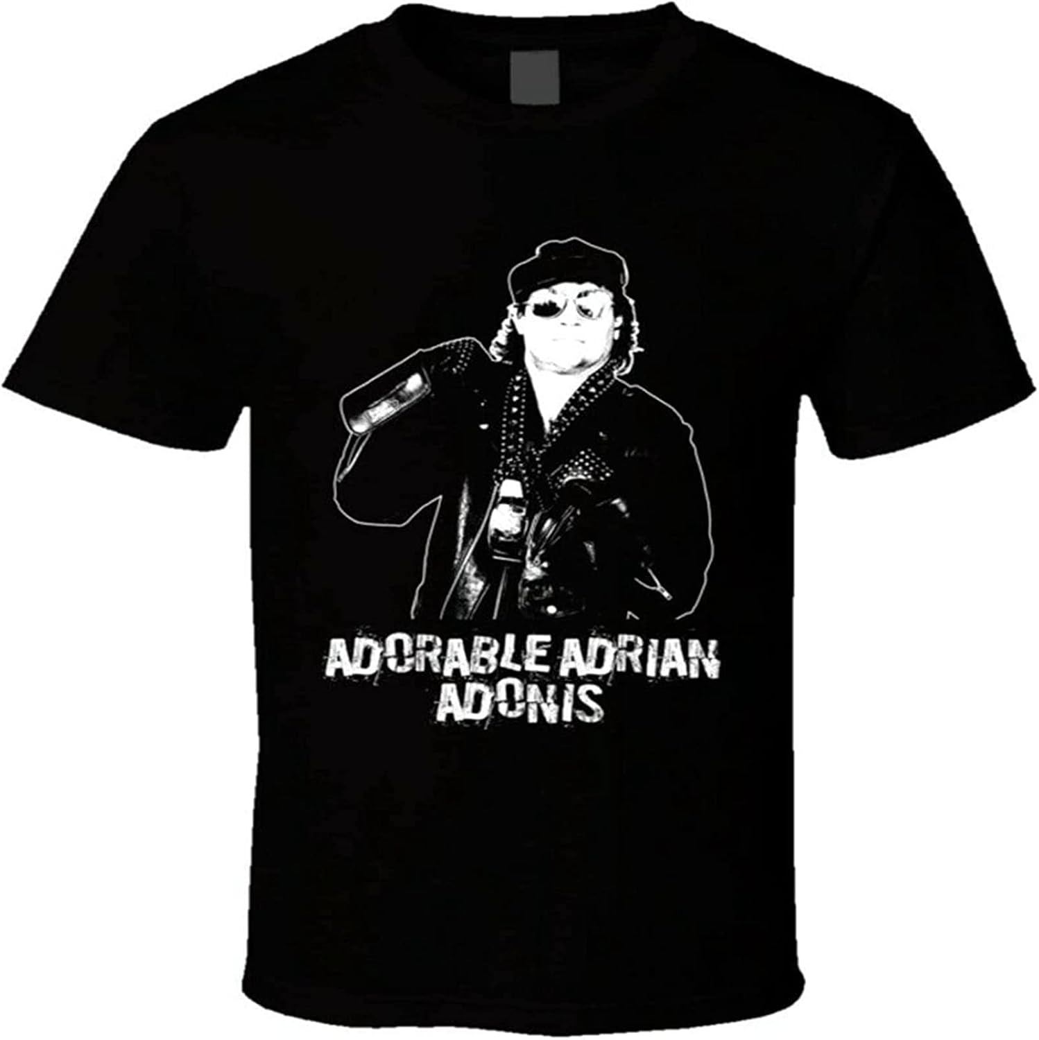 Adorable Adrian Adonis Retro Legends of Wrestling T Shirt Damen Kurzarm 4XL чёрный