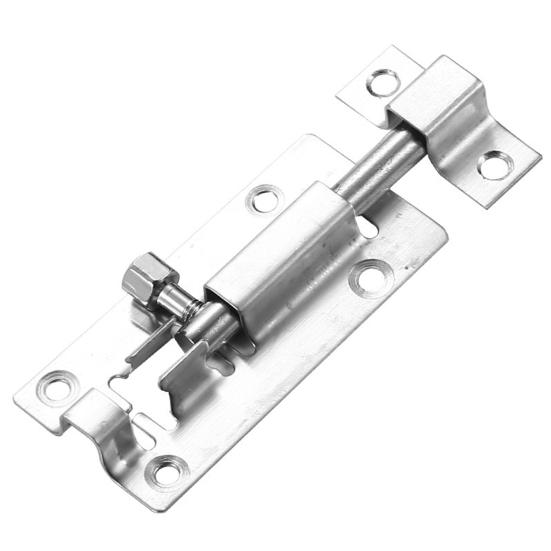 2Pcs Stainless Steel Gate Lock Thickened Auxiliary Window Door Latch