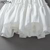 Fluffy Short Skirt Spring Summer All-match Sweet Skirt Women's High Waist A-line Skirt