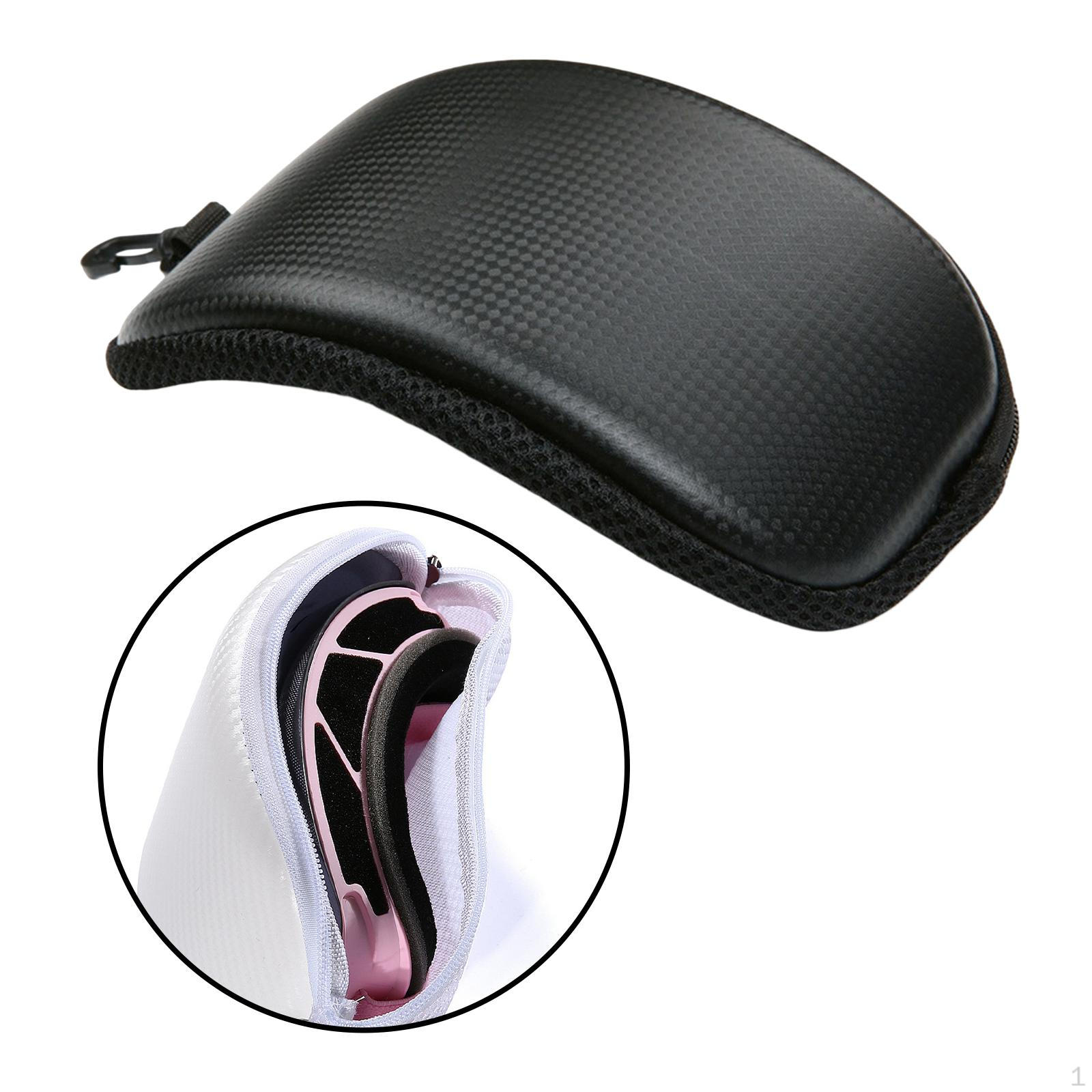 

Ski goggles Case Protection Shell Cover Multifunctional Portable Snowboard Box for чорний