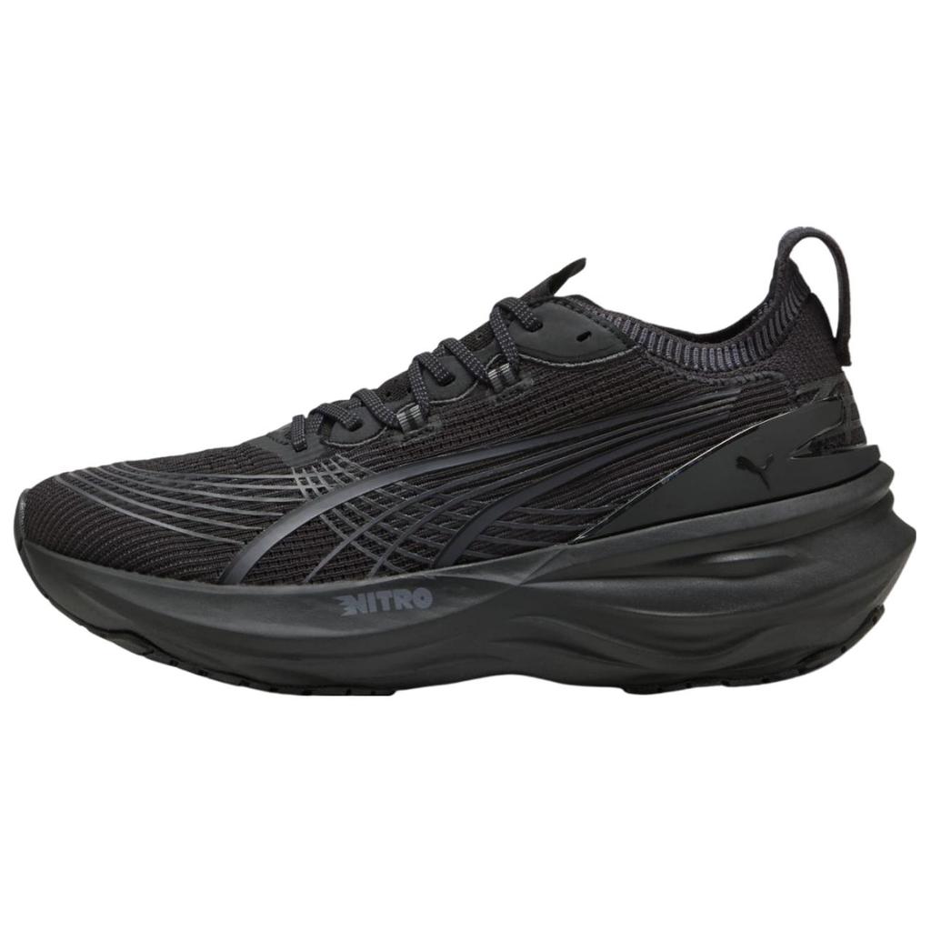 New PUMA ForeverRun NITRO™ II Anti Slip Wear Resistant Low Top Casual Running Shoes Men's Black 310109-12