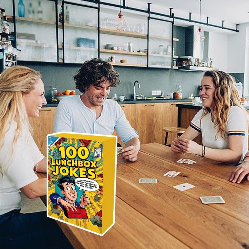 Laughter Cards For Social Gathering Creative Lunchbox Jokes For Friend And Family Gathering Fun Practical Joke Props