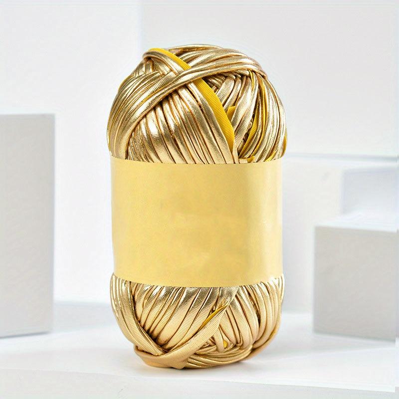 Imitation Leather Cloth Yarn Multi-Color Segment Dyed Jewelry Accessory Yarn Total 600g