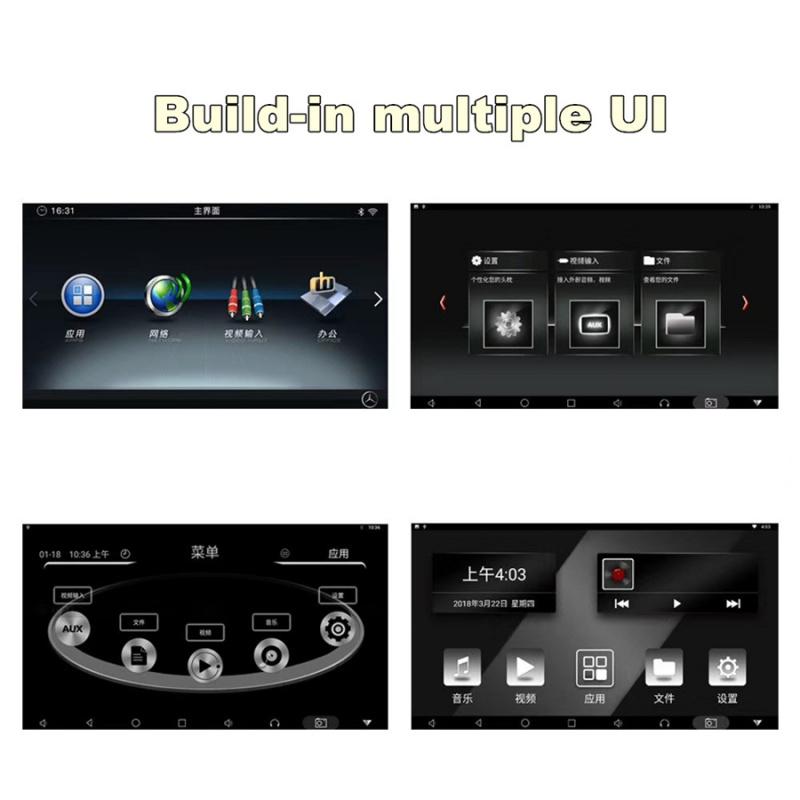 1 Pc 13.3 Inch Android 11 Car Headrest Monitor with Touch Screen, 2+32GB, Wi-fi, Bluetooth