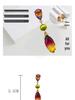 Original Japanese & Korean Iridescent Water Drop Crystal Glass Freshwater Pearl Tassel Earrings - Niche Design Ear Jewelry.