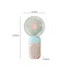 Handheld Charging Fan Cartoon Cute Small Student Charging Small Fan Portable Mini USB Fan Mini Pocket