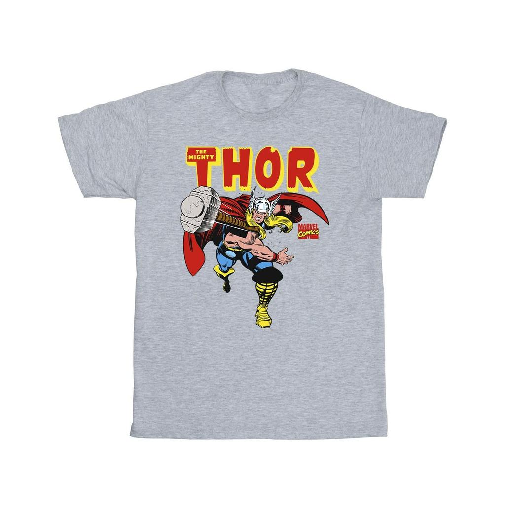 Marvel Universe Boys Thor Hammer Throw T-Shirt