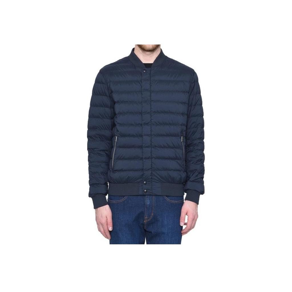 Polo Ralph Lauren Solid Color Baseball Collar Long Sleeve Down Jacket Men outerwear Navy-Blue 710813403-001