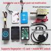 D301 Electromagnetic Lock Controller for Cabinet/Drawer with Fingerprint, Card Swipe, and Mobile NFC Access