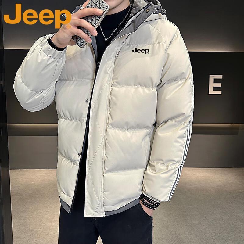 Jeep Men's Hooded Padded Jacket
