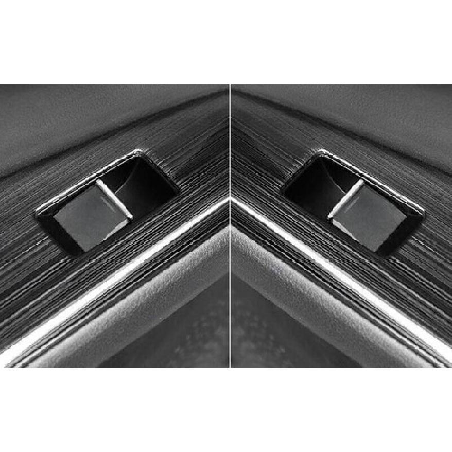 Window Lock Lift Panel Frame Trim 7PCS Fit For Lexus UX200 250h 2019-2023 Chrome