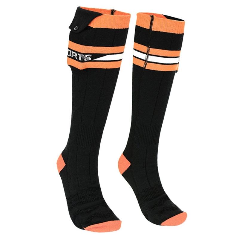 Beheizte Socken mit 5000mAh Akku APP-Steuerung Wiederaufladbar Einstellbare Temperatur Baumwollsocken für Outdoor-Aktivitäten