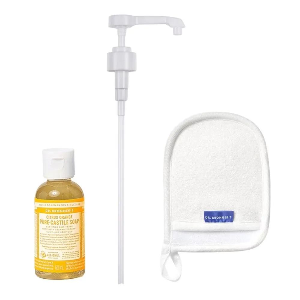 Dr. Bronner's Castile Soap Cleanser 950 Citrus - All-in-One Vegan Oil Body Cleanser