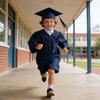 Graduation Gown And Cap Set 2026 Graduation Gown with Hidden Zipper Gold