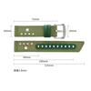 18/20/22mm Nylon Watch Band Star Holes Weave Soft Strap Military Sport Bracelet for Seiko Quick Release Universal Wristband