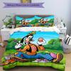 3pcs Goofy Easter Egg Painting Bedding Set, Including 1 Quilt Cover and 2 Pillow Shams, Without Filling, Soft and Comfortable Home Bedroom S055