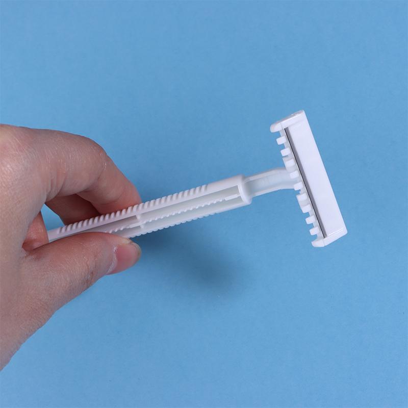 10 Unidades Maquinillas Médicas Desechables Para Mujer Afeitadora Sanitaria Para Hombre Cuchilla Afilada de Acero Inoxidable de 1 o 2 Capas Herramienta Para Eliminar el Vello