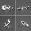 6.35mm Guitar Pickups Jacks Socket Output Loaded Boat Style 1/4 Inch with Screws