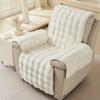 Rutschfeste Partikel Plüsch Einzel-Relaxsofa-Überzug Verschleißfeste Sofamatte Winter