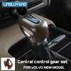 For 18-21 Volvo Xc60 Xc90 S90 V90 S60 V60 Central Control Gear Head Decorative Cover Carbon Fiber Pattern Gear Grip