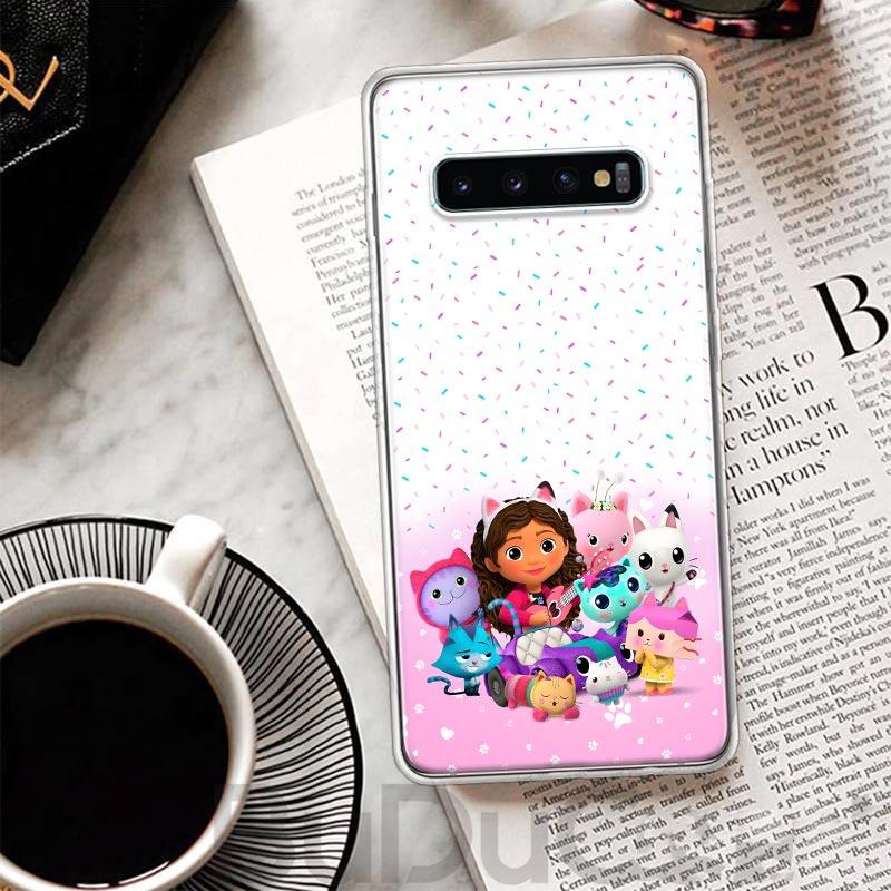 

Cartoon Gabbys Dollhouse Cover For Samsung Galaxy S8 S9 Plus S10 Lite Note 8 9 10 Pro 20 Ultra S7 Edge M11 M21 M32 M51 Print Coq Samsung M21(M30S)