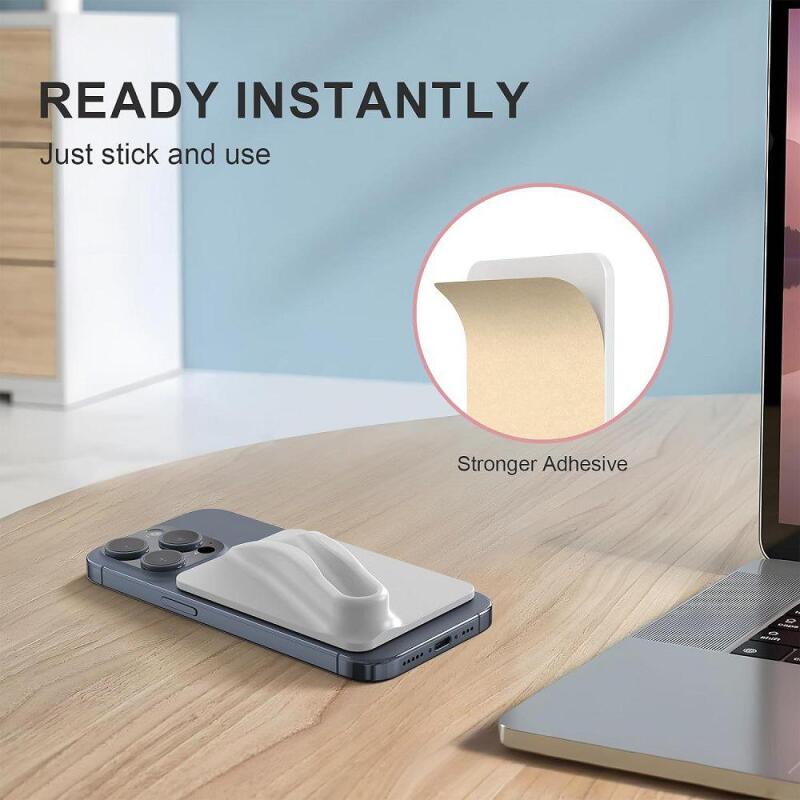 Silicone Phone Case with Lipstick Holder Adhesive Back Sticker Soft TPU Mobile Cover Lip Gloss Stand Universal Fit for iPhone Xiaomi Huawei Samsung