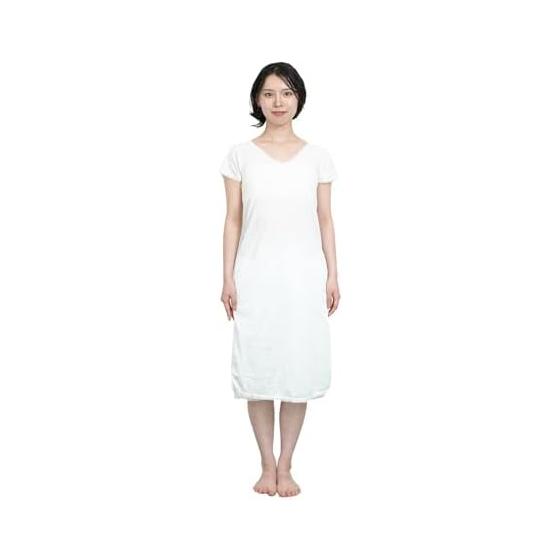 [Ame Mari] Underwear, Slip, Yukata, Summer Dress, Deep Opening, Undergarment, Toray Smooth Beauty, Cool Innerwear, Undergarment, Underwear, Kimono,