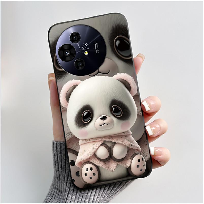 New Design Cute Case For TCL 50 NxtPaper 5G/50 Pro NxtPaper 5G/TCL P10/60 XE NxtPaper Shockproof Cover Black Case
