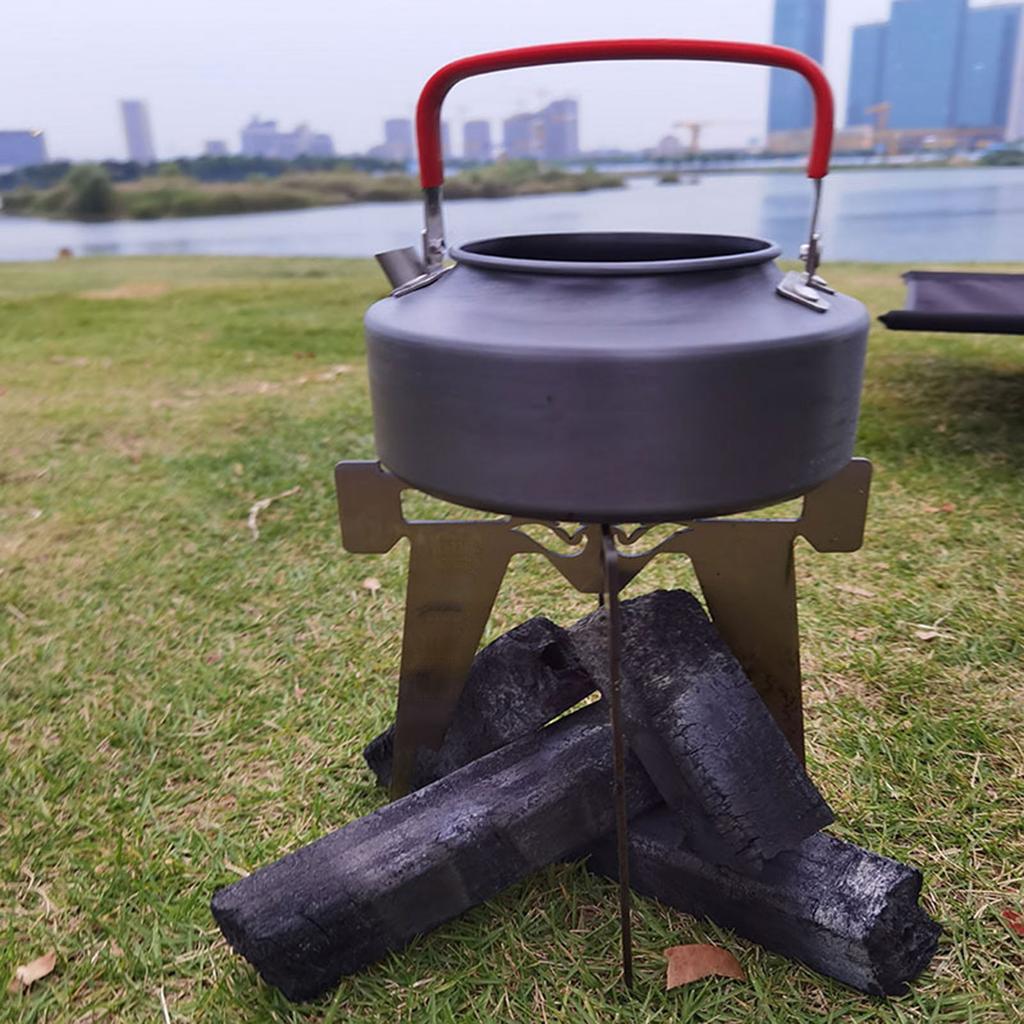 Folding Camping Pot Support   Stand Trivet Stove Rack for Outdoor Camping Hiking Backpacking