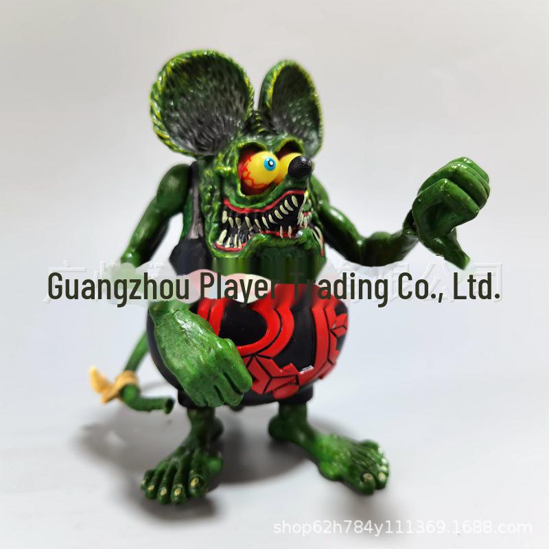 

Фанк-легенда Crazy Rat Joint: Подвижная модель ручной работы