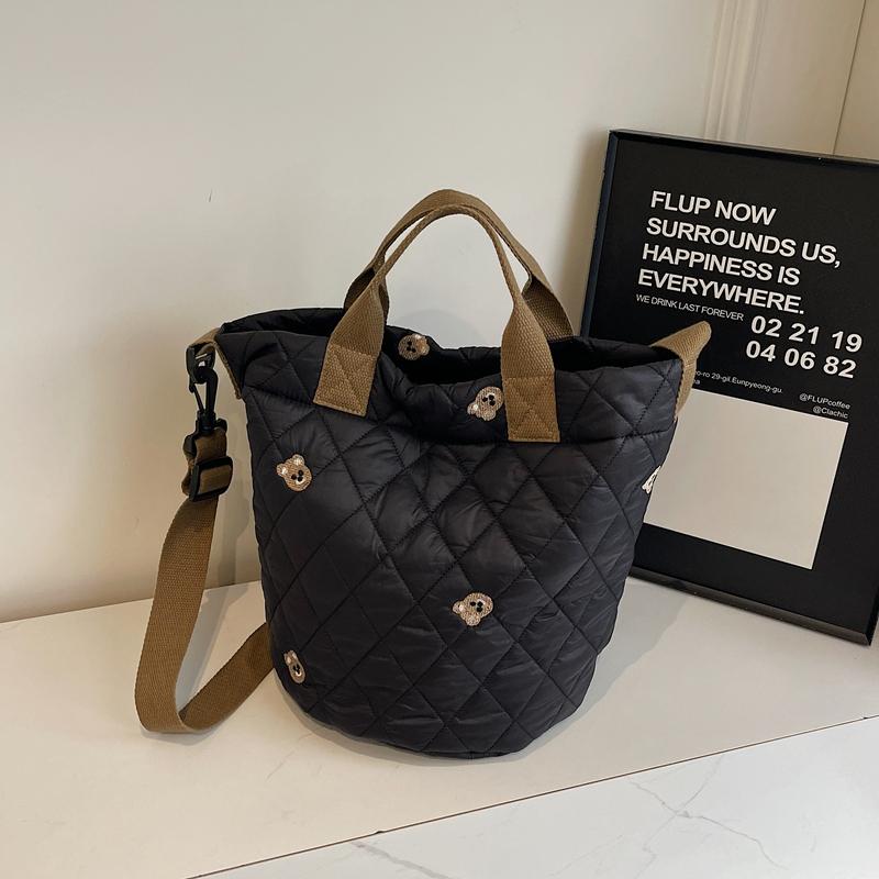 Большая вместительная сумка-тоут для учебы — фото 12