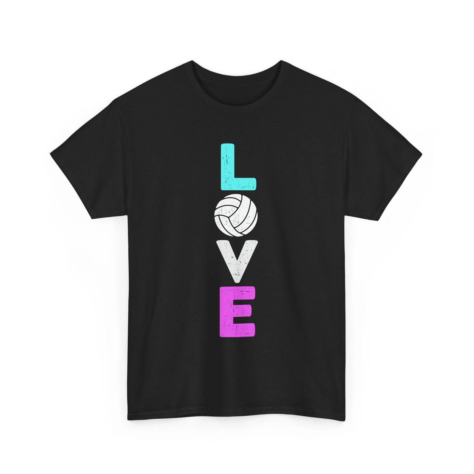 Volleyball Love Shirt, Volleyball Player Sports Lovers Women Men Shirt S