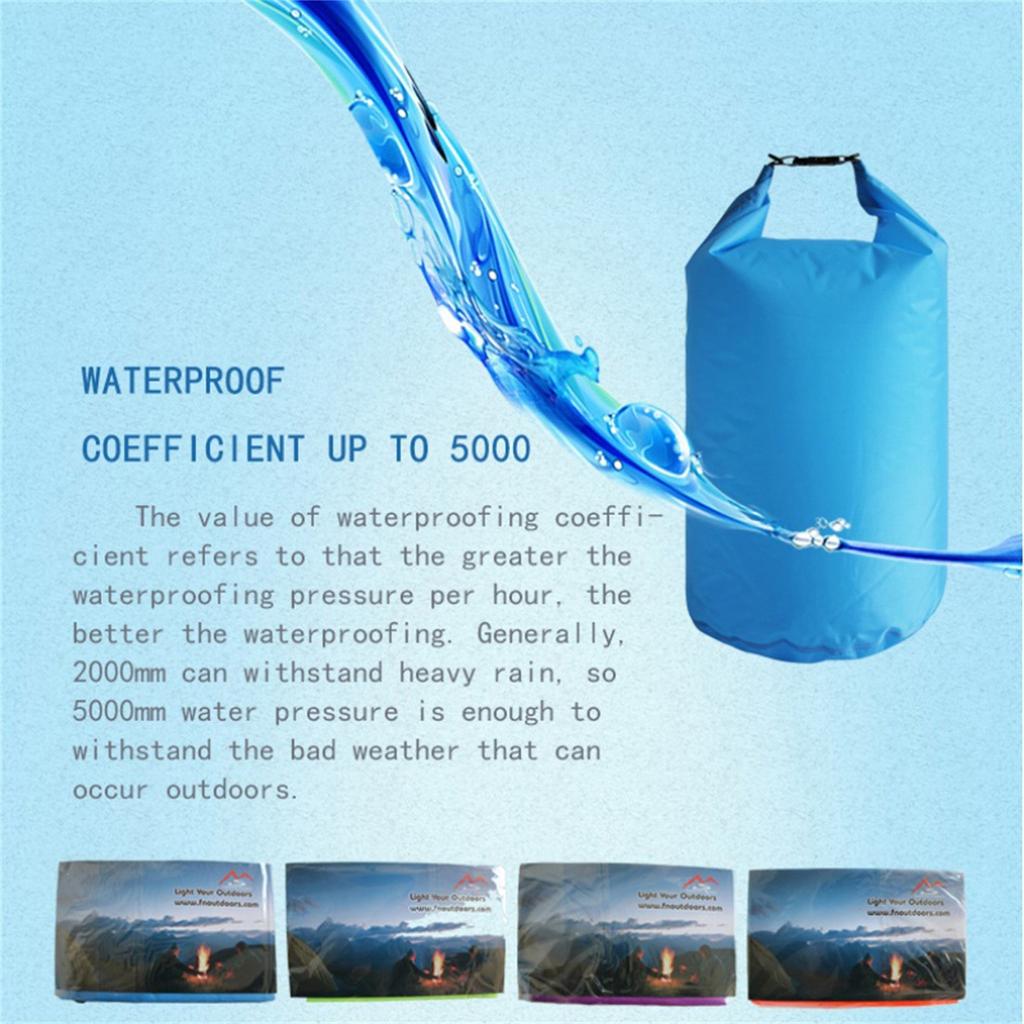 Floating Waterproof Dry Bag 5, 10, 20, 40, 70 Liters, Roll Top Sack Keeps Gear Dry