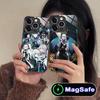 Anime FGO Morgan Phone Case for iPhone 17 16 15 14 13 12 11 Air Pro Max Plus Mini MagSafe Glass Colorful Cover Cover Smartphone