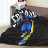 Flannel Throw Blanket Fernando Alonso Saint Warm Plush Blankets Soft Bedspread for Bed Living room Home Travel Couch