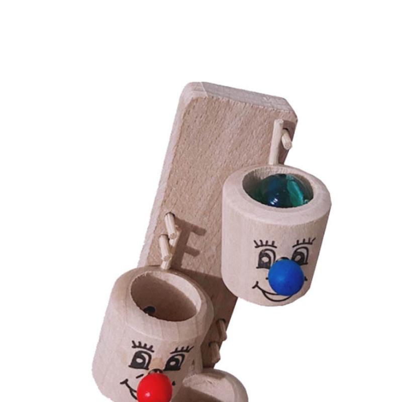 New Interesting Funny Clown Wine Barrel Bucket Tower Blocks Rolling Ball Baby Kids Educational Toy Boy Girl 2-4 Year