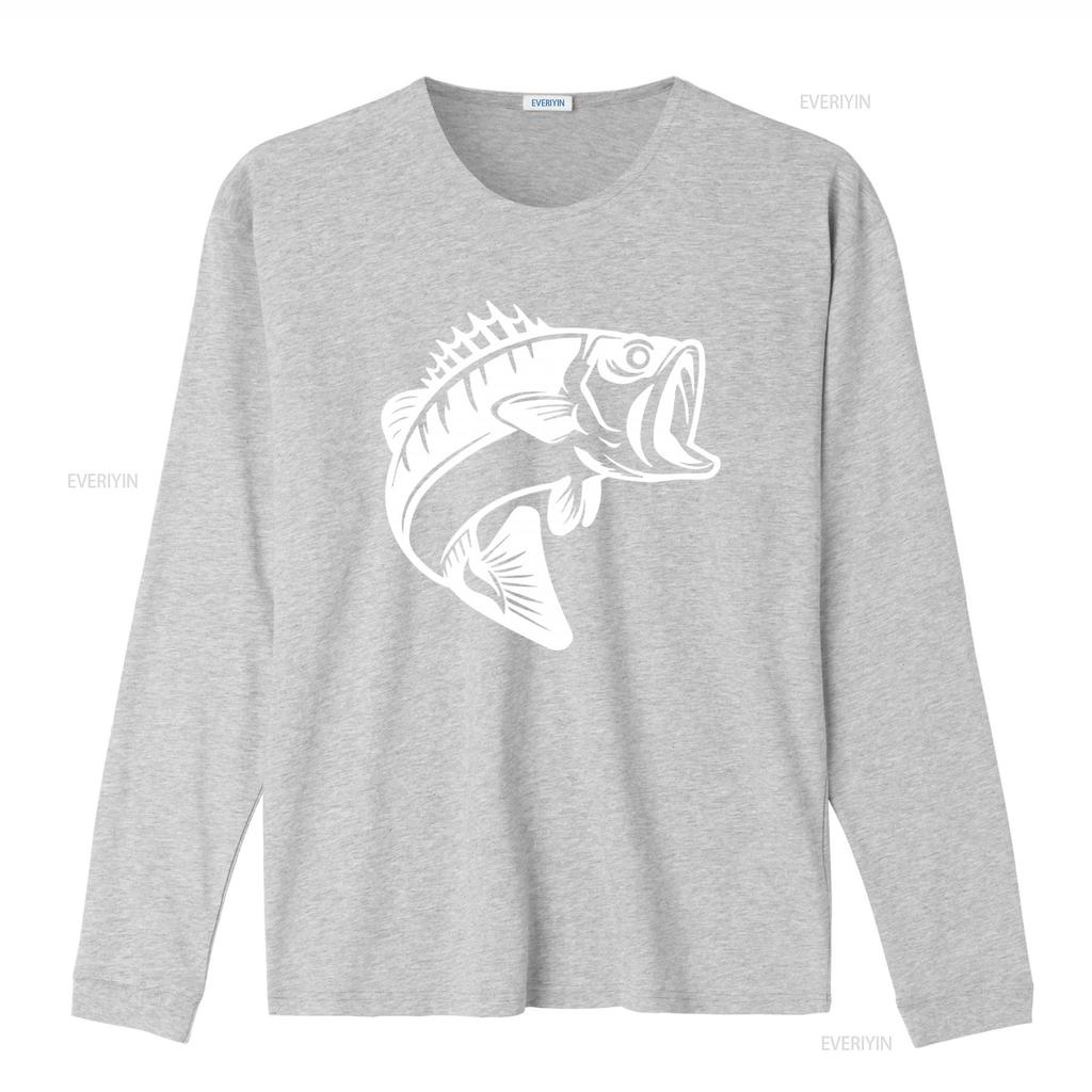 Cool Sea Bass Fishing T Shirt for Men Outdoor Adventure Vintage Washed Graphic Casual Unisex Stretched Breathable Fashion