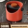 Støtabsorberende Kaffeknock Box Anti-skli Espresso Tømmebeholder For Kaffegrut Med Avtakbar Knokkestang Kaffegrut Avfallsbeholder