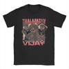 Thalapathy Vijay T Shirts Unisex Cotton Humorous TShirt Round Neck  Tee Shirt Short Sleeve Tops Plus Size