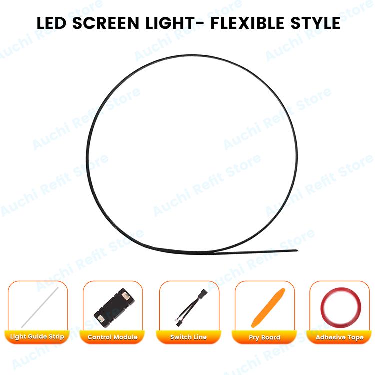 LED for BMW Instrument Ambient Lighting for BMW 2/3/4/7 Series X5 X6 X7 M3 M4 G20 G22 G80 G82 Dalian Screen Ambient Lighting