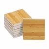 CoCud Dollhouse Flooring, 1.18" Square Miniature Wooden Floorboards - (Use: Dollhouse Decoration) Pack of 9