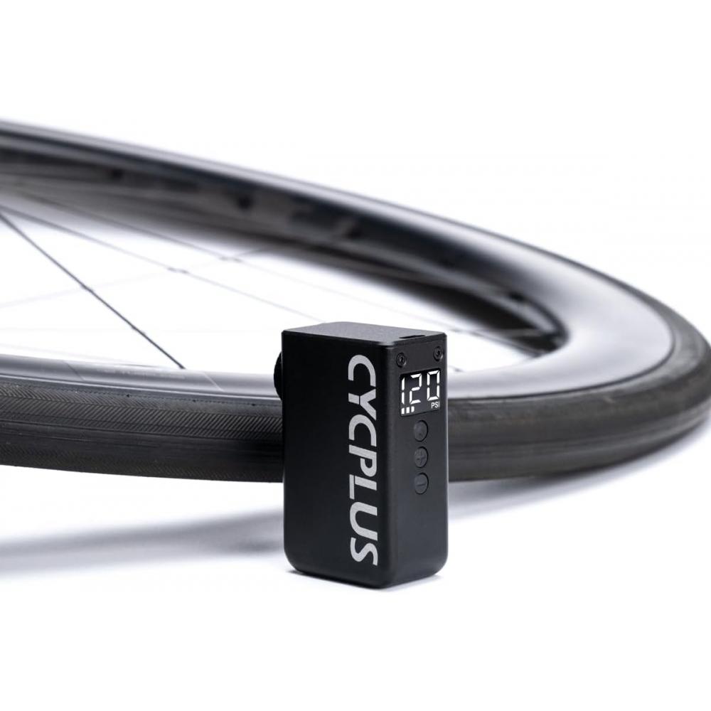 Электрический насос для велосипеда Cycplus 120psi с дисплеем давления, сверхлегкий 120 г