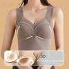 Winter Women's Velvet Thermal Vest Sleeveless Thermal Underwear with Bra Pads Sleeveless Bottoming Shirt Fleece Undershirt with Bra Pads